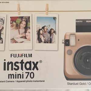 Fuji Film Instax Mini 70 (Stardust Gold color)